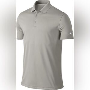 Nike Dry fit Victory Solid Polo golf shirt in a pewter gray color Men’s size XLT